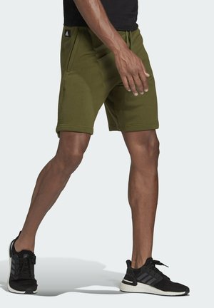 adidas Performance FI SHORT BD MUST HAVES SPORTS REGULAR SHORTS - Pantaloncini sportivi - green