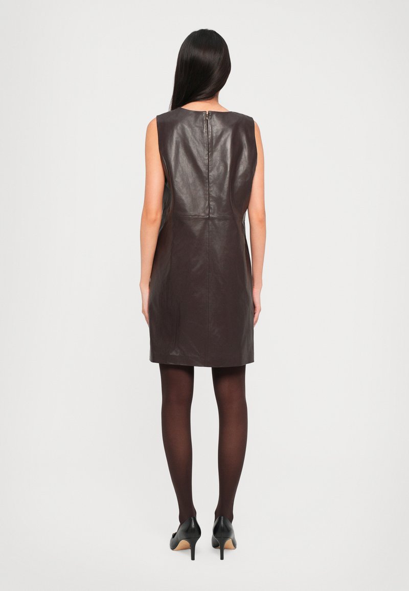 STUDIO ID DRESS - Shift dress - wine/bordeaux - Zalando.co.uk