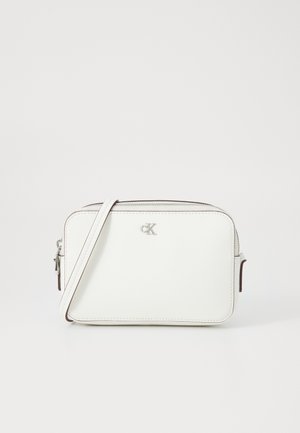 HARDWARE MONOGRAM - Cross body bag - white