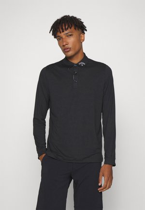 Callaway LONG SLEEVE PERFORMANCE - Poloshirt - caviar