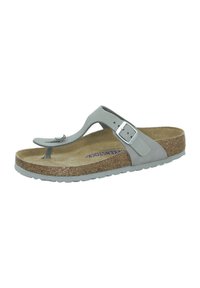 Birkenstock GIZEH SFB LENB - Sandals - dove gray