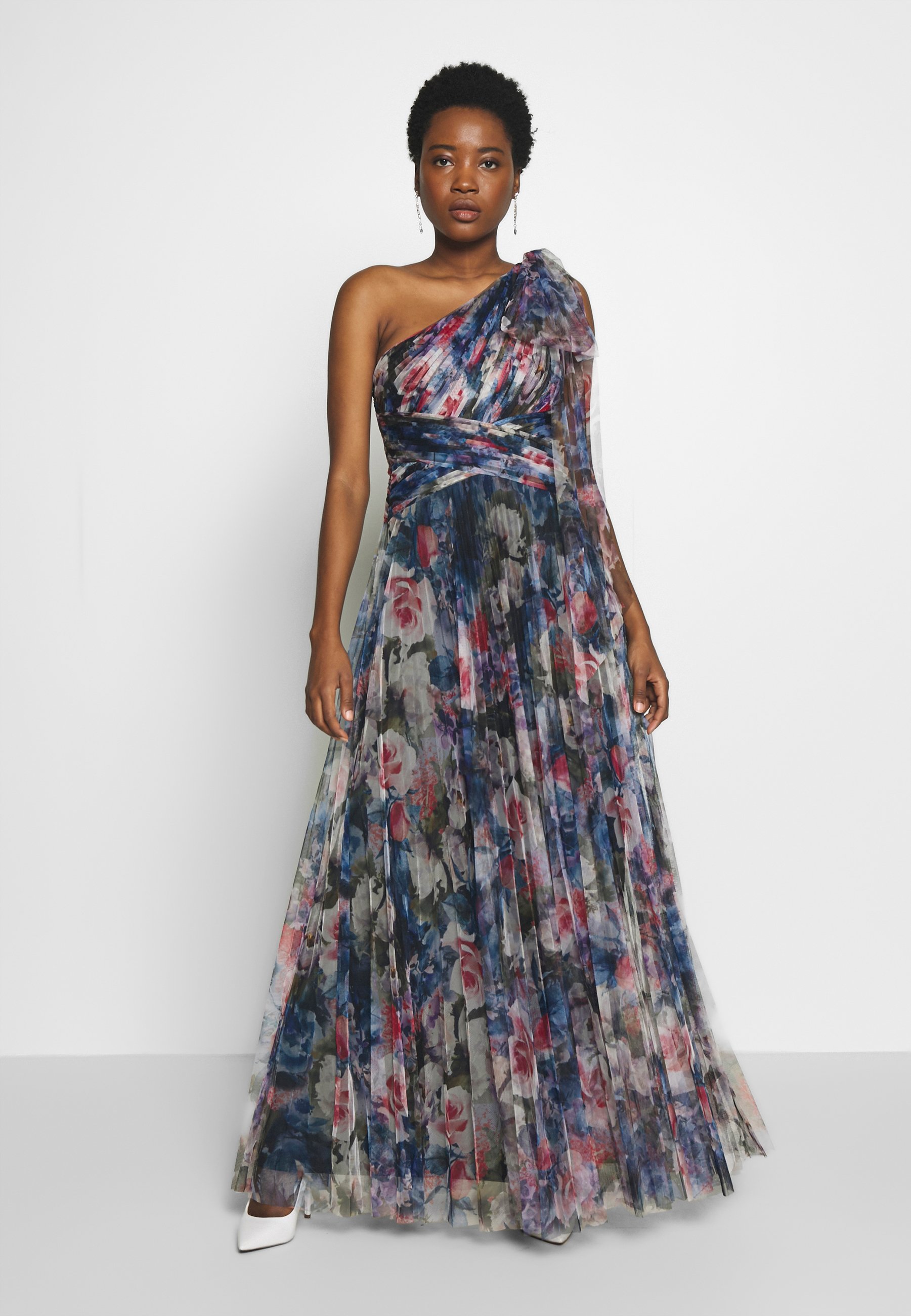 printed gown