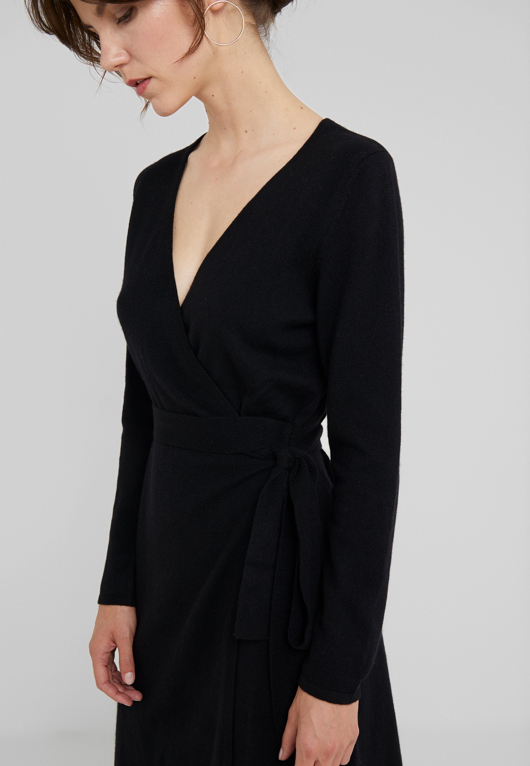 Davida Cashmere WRAP OVER DRESS 