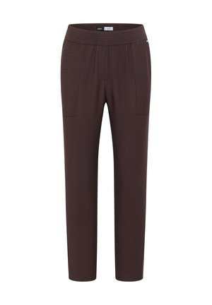 Cecil, MID WAIST SLIM LEG HOSE IM LOOSE FIT - Bukser - brown cacao