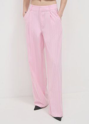 Calliope GESSATO - Stoffhose - var rosa medio