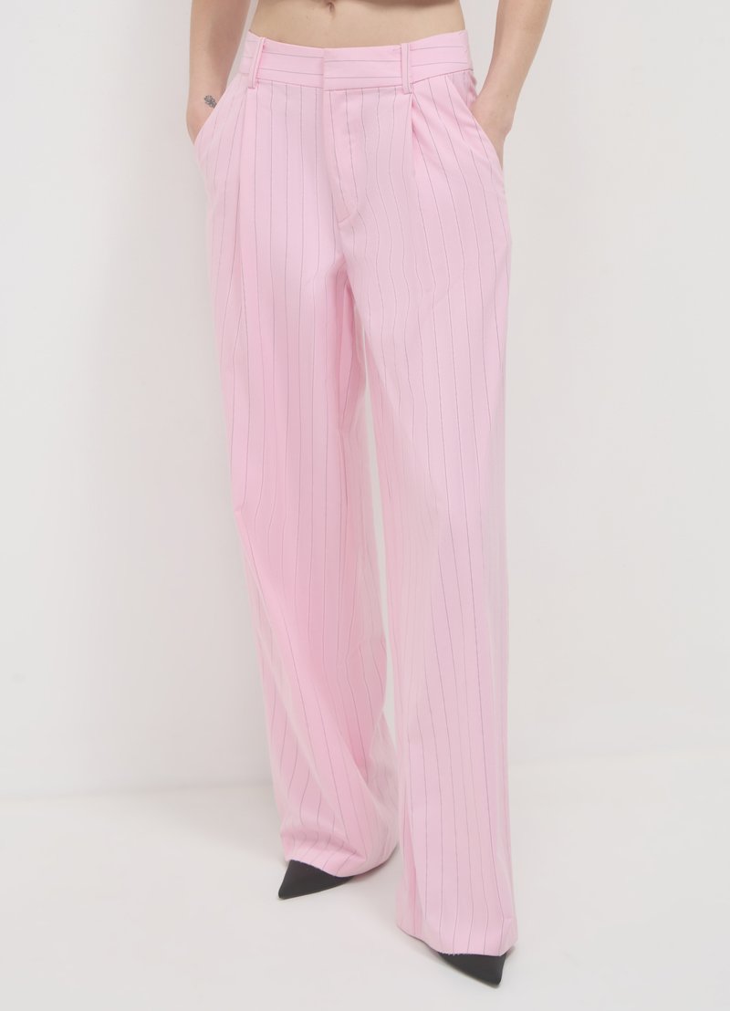 Calliope GESSATO - Pantaloni - var rosa medio