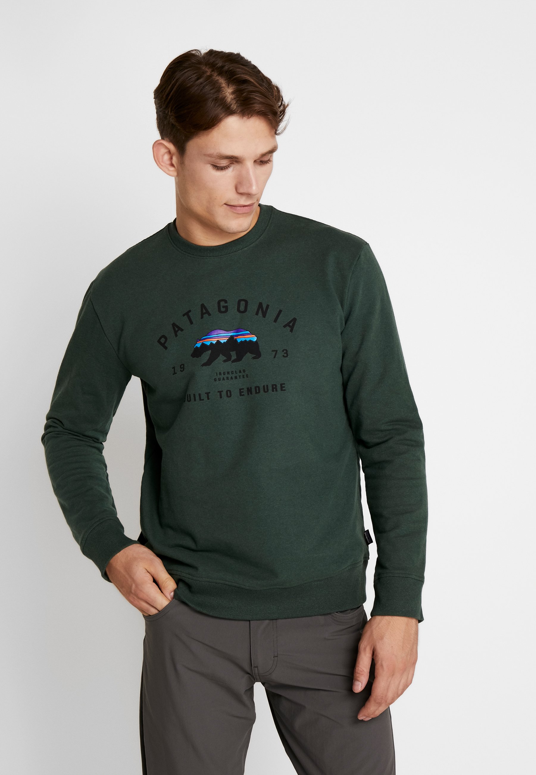 patagonia arched fitz roy bear uprisal crew sweatshirt