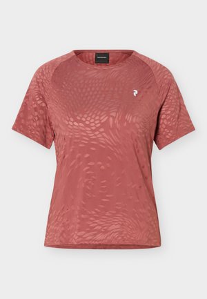 Peak Performance, DISCOVER TEE - Sport T-shirt - wild rouge