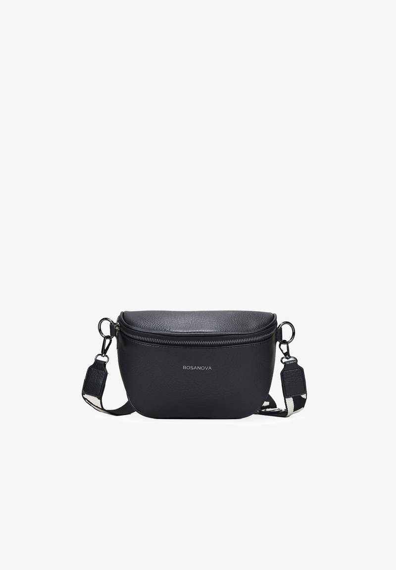 Bosanova CON CREMALLERA Y ASA ANCHA - Riñonera - black