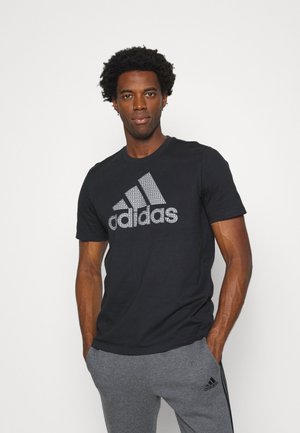 T-shirt con stampa - black