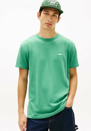 REG BADGE TEE EXT - T-shirt basic - bahama green htr