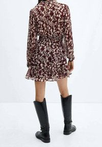 Mango Freizeitkleid - bordeaux