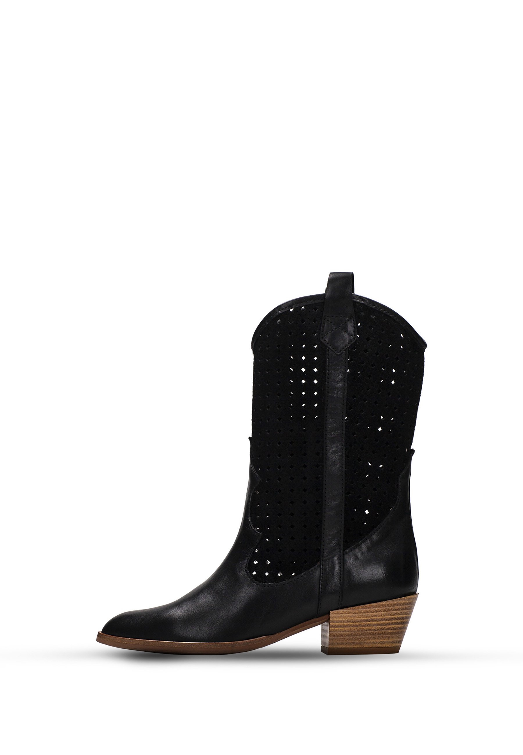 Hispanitas KANSAS - Botas camperas - black/negro - Zalando.es