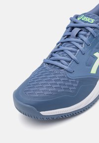 ASICS GEL-COURT HUNTER 3 - Boty na házenou - denim blue/lime burst