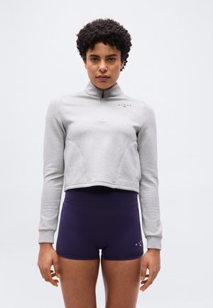 PUMA X HYROX ZIP - Bluză de molton - light gray heather