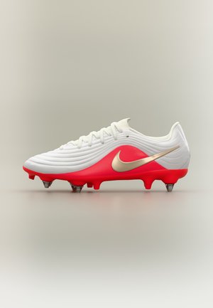 Nike Performance, TIEMPO MAESTRO ACAD PRO UNISEX - Футболни обувки за мек терен - white/blur/brt crimson