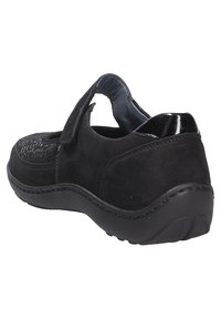 Waldläufer Ballerine con cinturino - schwarz