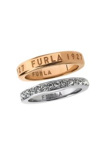 SET - Prsten - silver tone and rose gold tone