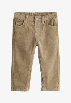 Next, REGULAR FIT - CORDUROY TROUSERS - Trousers - stone