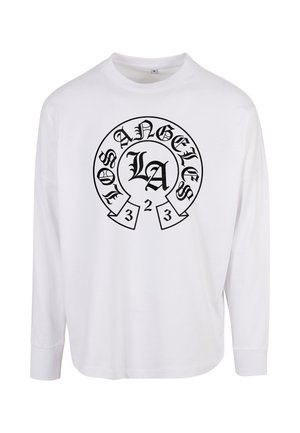 Mister Tee, LA DYNASTY OVERSIZE LONGSLEEVE - Langarmshirt - white