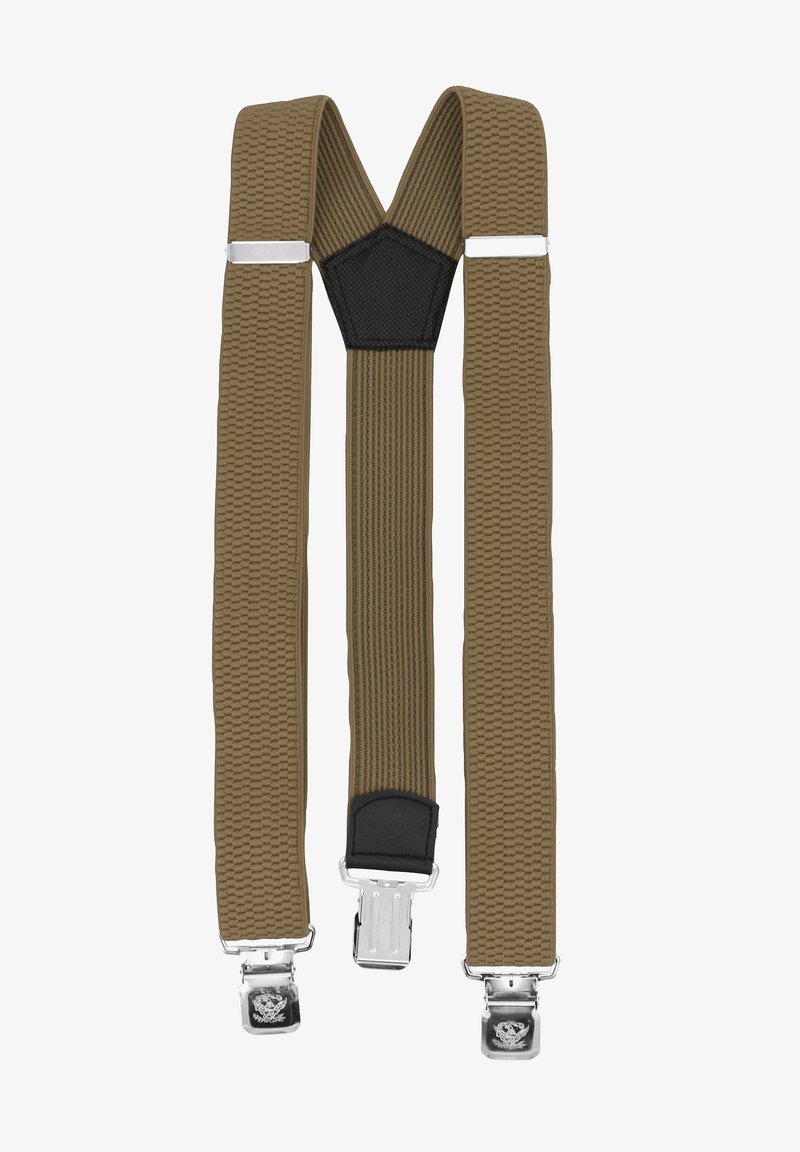 Fabio Farini VERSCHIEDENE BREITER Y FORM FÜR VERSTELLBARE LÄNGE - Belt - beige