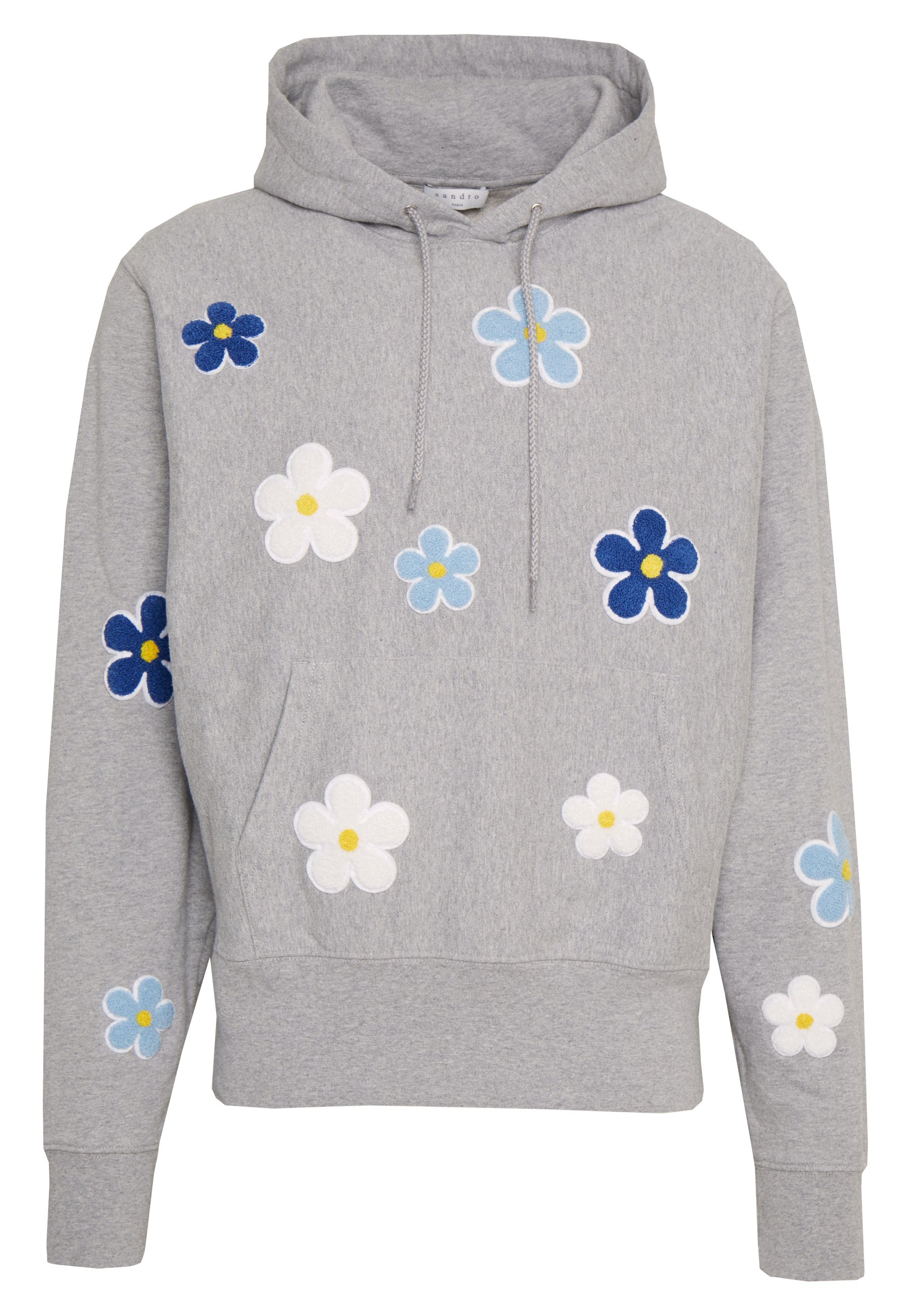 Embroidered Hoodie Sandro Mens Sweatshirt Sandro Mens Sandro Paris