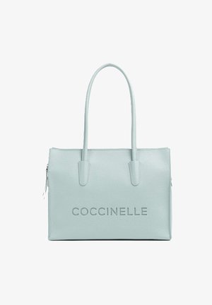 Coccinelle, BORSA COCCINELLE SHOPPING M MYRTHA26 E1UAK110201 - AZZURRO E1UAK110201 B33 AQUAMARINE - Borsa a mano - azzurro