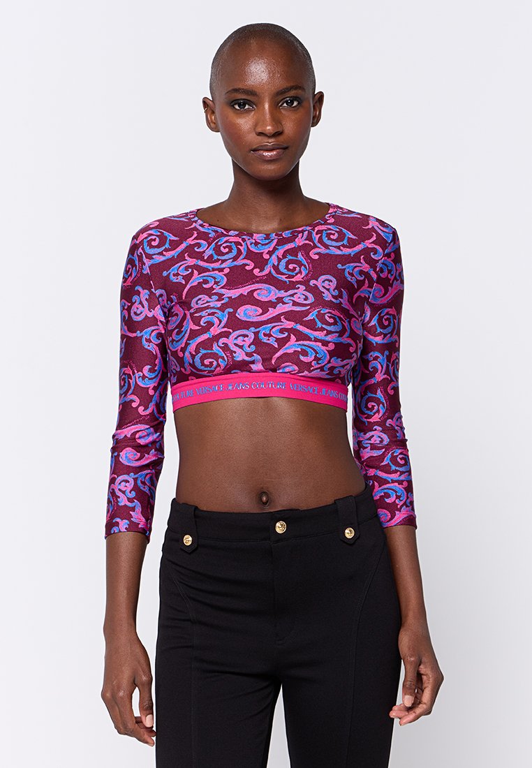 Versace Jeans Couture Longsleeve bordeauxrood