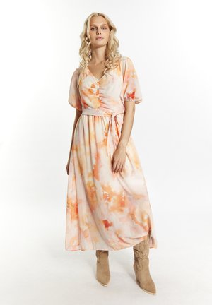 Blousejurk - orange mehrfarbig