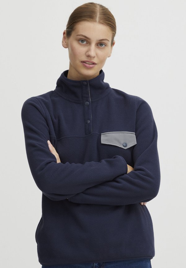 OXNyfine - Fleece jumper - total eclipse