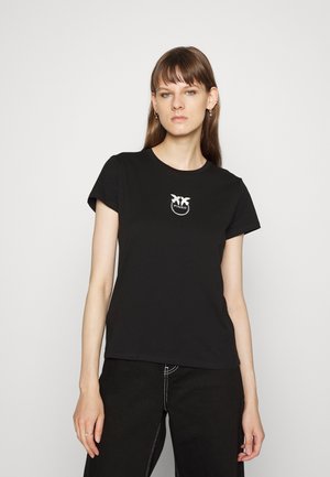 BUSSOLOTTO - Jednoduché triko - black