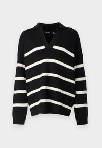 VMLUNA V NECK - Pullover - black