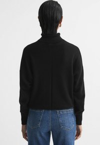Reiss MABEL ROLL NECK - Maglione - black