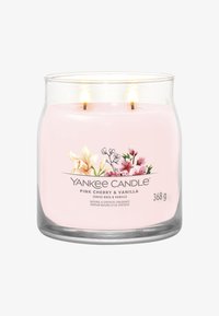 Yankee Candle SIGNATURE MEDIUM JAR PINK CHERRY VANILLA - Doftljus - pink