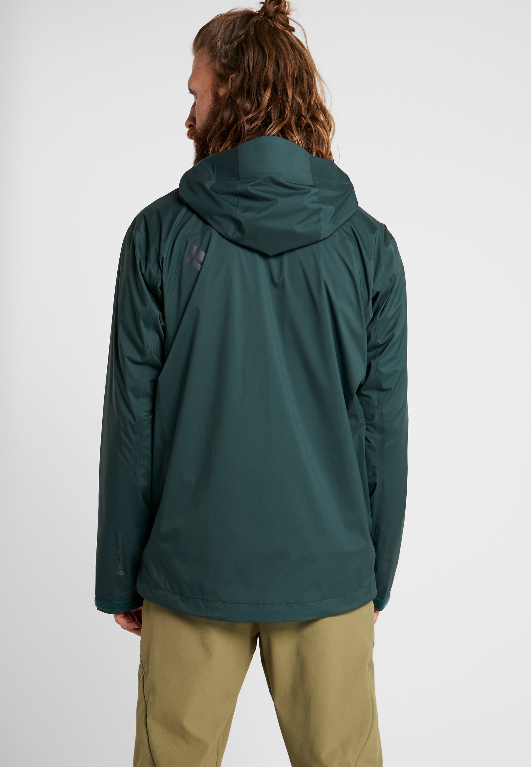 Black Diamond STORMLINE RAIN Hardshell jacket deep Black Diamond ACCESS HOODY Dunjakke deep forest Zalando.no