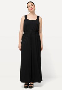 Ulla Popken - MUST-HAVE WIDE LEG - Mono - black Imagen en miniatura 1