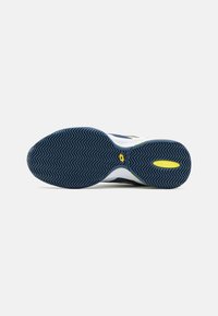 Lotto SUPERRAPIDA 400 IV - Padel cipő - all white/acid yellow/dark denim