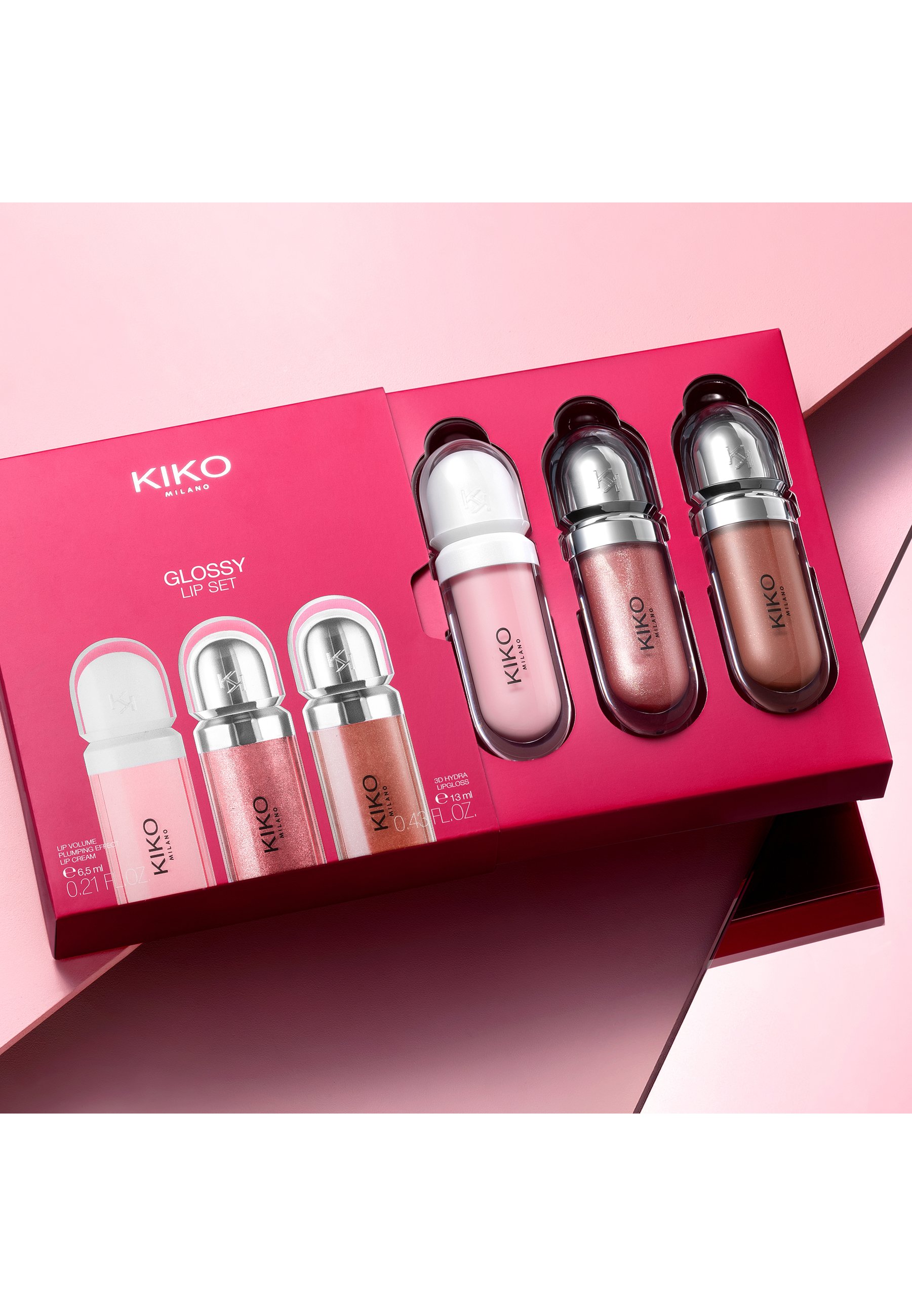 2脚まとめ買い Kiko 2 KIKO Milano UNLIMITED DOUBLE TOUCH LIPSTICK KIT - Paleta do