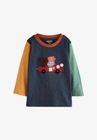 Ikke valgt, navy hotchpotch dog car