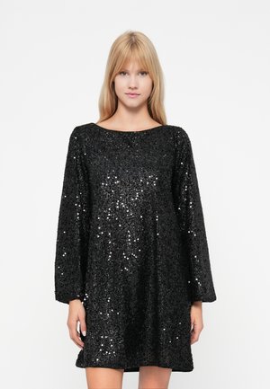 VMNAJA SHORT DRESS - Koktailové šaty/večierkové šaty - black
