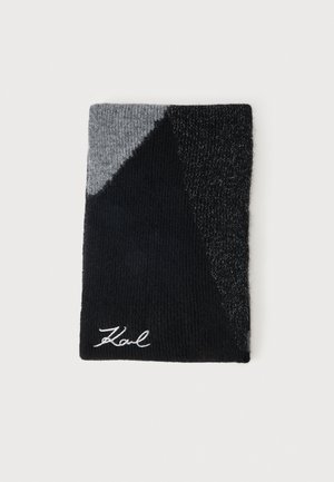 KARL LAGERFELD, K/SIGNATURE BLOCK - Шал - black