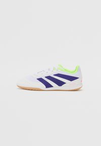 Unselected, white/collegiate purple/lucid lemon