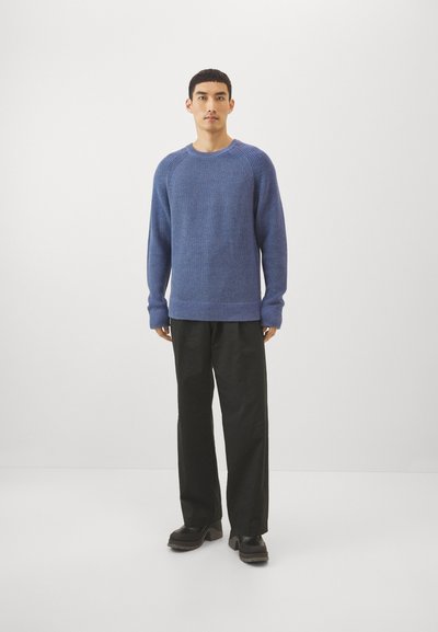NN.07 JACOBO - Strikkegenser - gray blue