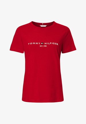 T-shirt con stampa - blazer red