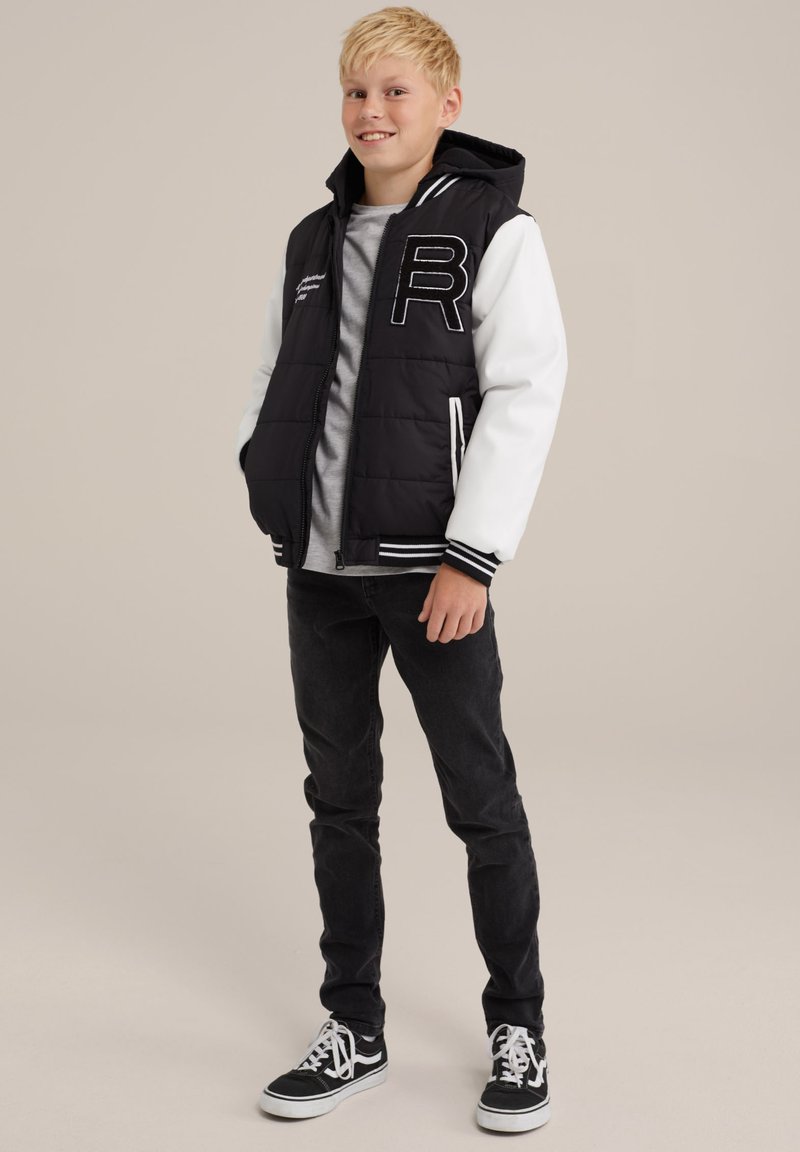 WE Fashion - RIDGE - Jeansy Slim Fit, Powiększ