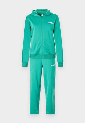 adidas Sportswear, ESSENTIALS LINEAR - Tuta - semi court green