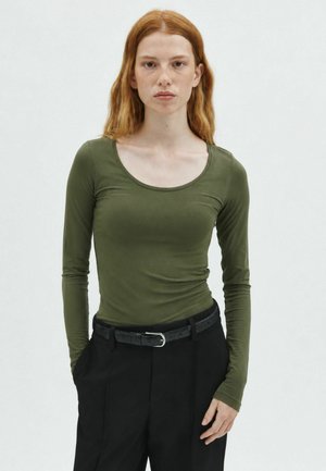 mbyM, ANNA - Long sleeved top - warm olive