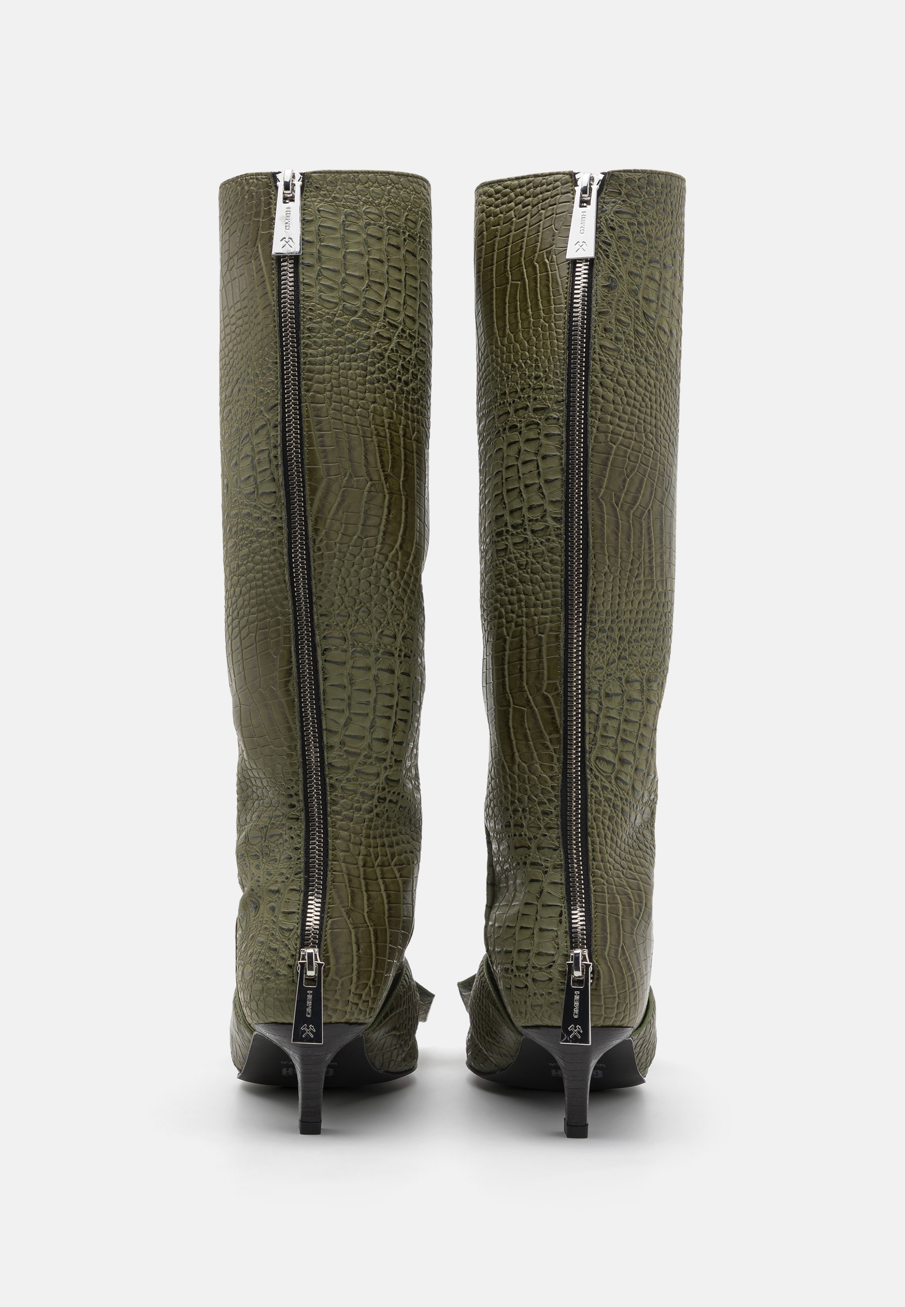 【関税込み】BY FAR トープ Kitten Stevie 42 ロングブーツ BY FAR KITTEN STEVIE 42 - Over-the-knee boots - black - Zalando