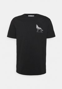 Pier One by Zalando - Print T-shirt - black Thumbnail Image 1