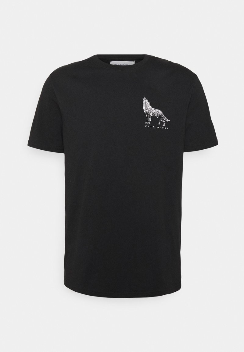 Pier One by Zalando - Print T-shirt - black, Enlarge